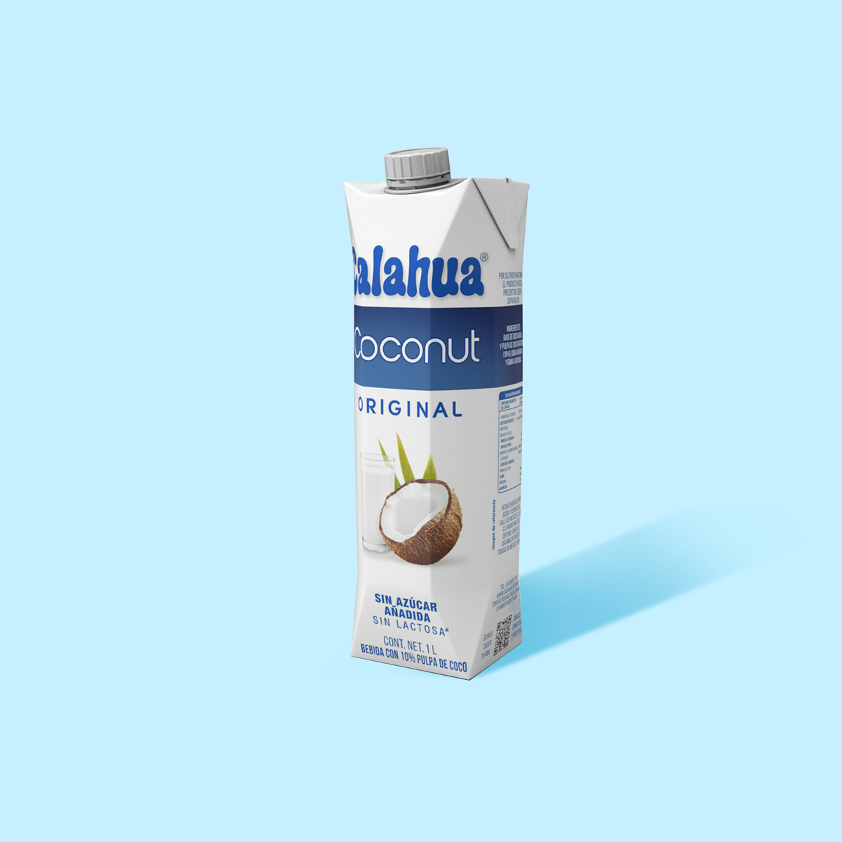 Bebida con Coco Natural, Tetra Prisma  de 1 litro 3/4