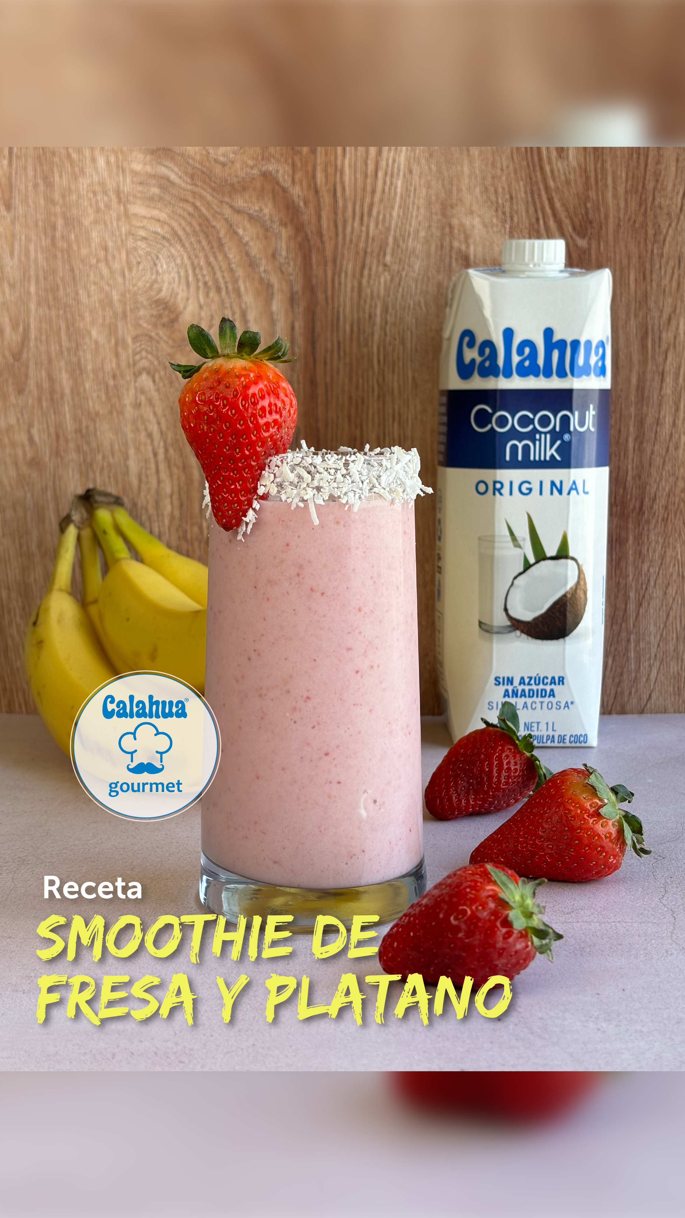 Smoothie-fresa-platano