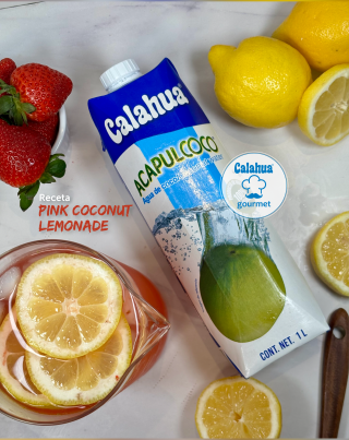 Pink Coconut Lemonade